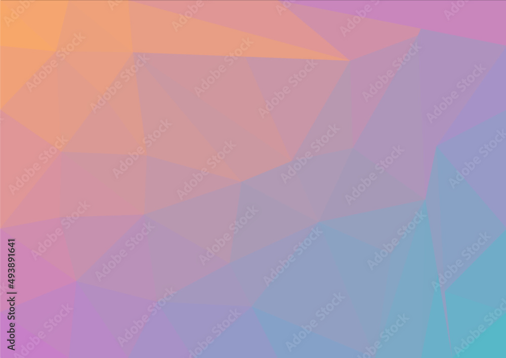 Obraz premium abstract geometric background, rainbow background