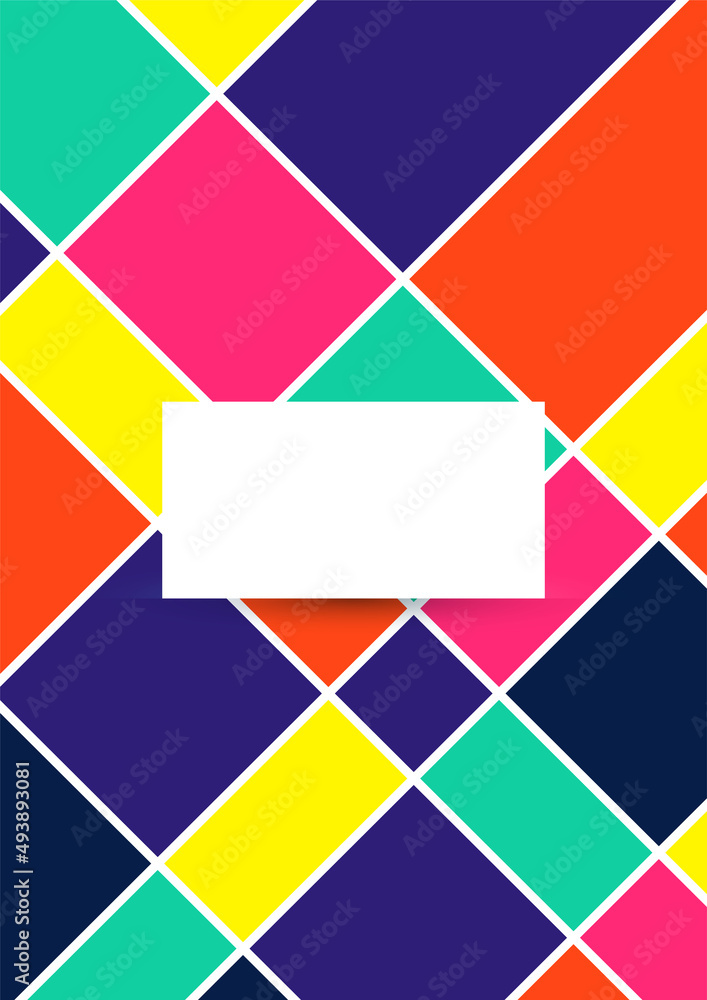Modern bauhaus memphis colorful abstract design background Modern bauhaus memphis colorful abstract design background