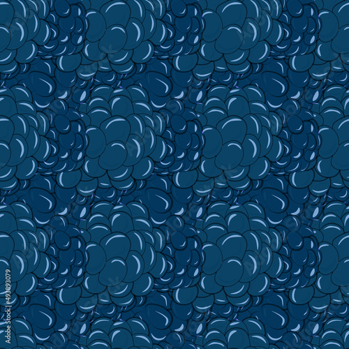 Seamless blackberry pattern close-up. The berry texture is seamless. For textiles. wrapping paper, postcards.