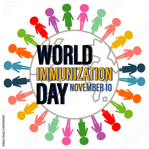 Poster design for world immunization day