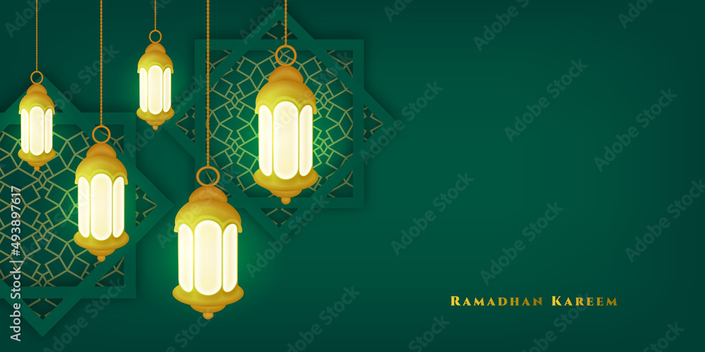 Ramadan kareem lantern decorative background Ramadan kareem lantern decorative background