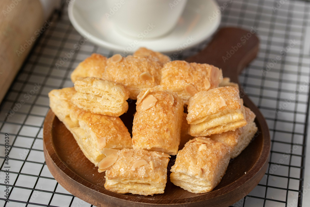 Homemade fresh buttermilk southern biscuits