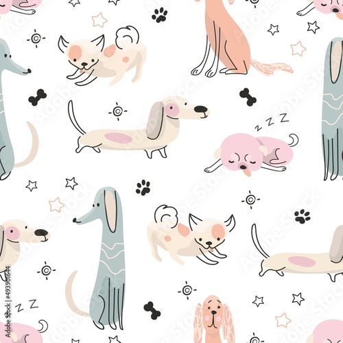 Photography Doodle dog print