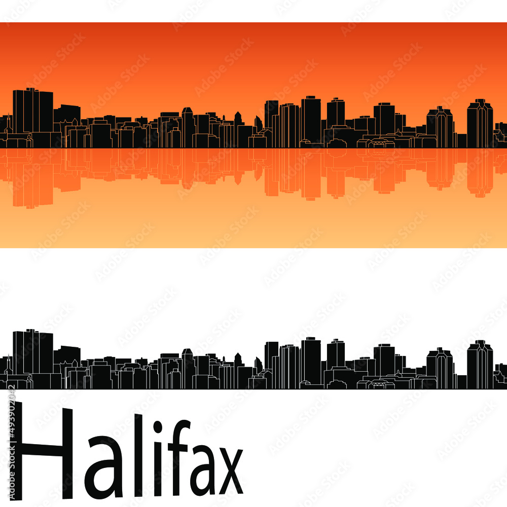 halifax city skyline in ai format