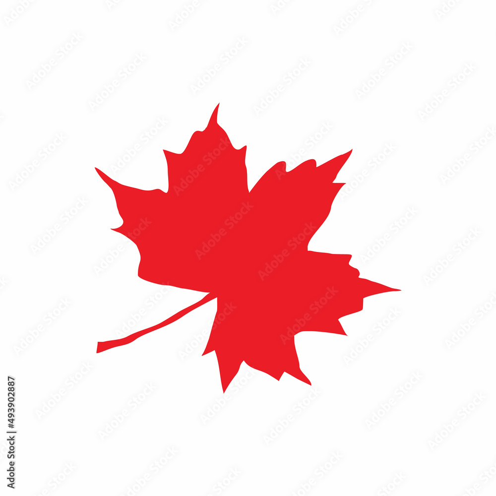 Maple leaf logo design vector illustration, Maple leaf, Canadian vector symbol