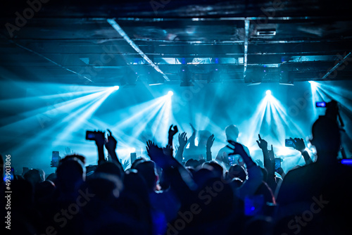 Wallpaper Mural cheering crowd concert event Torontodigital.ca