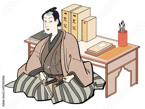 寺子屋の先生
