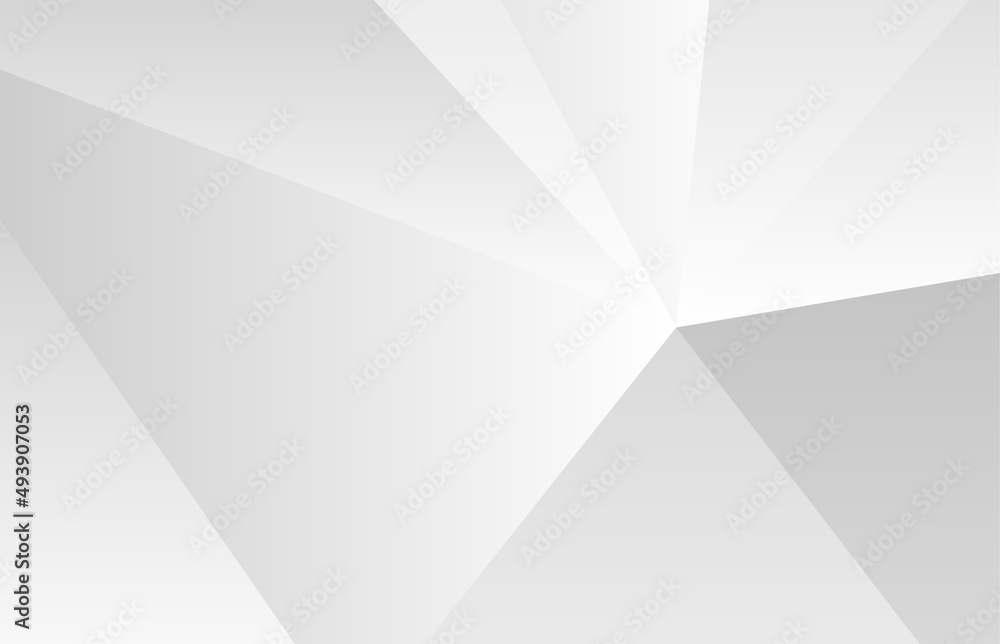 Abstract white and gray gradient background. Lines design background.