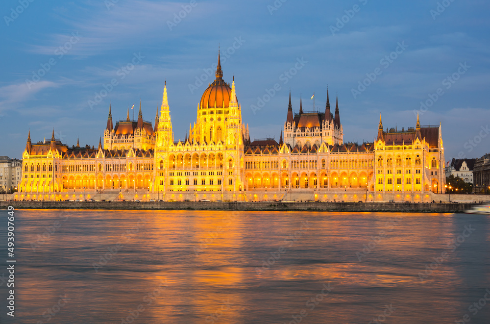 The Hungarian Parliament Building in Budapest The Hungarian Parliament Building in Budapest
