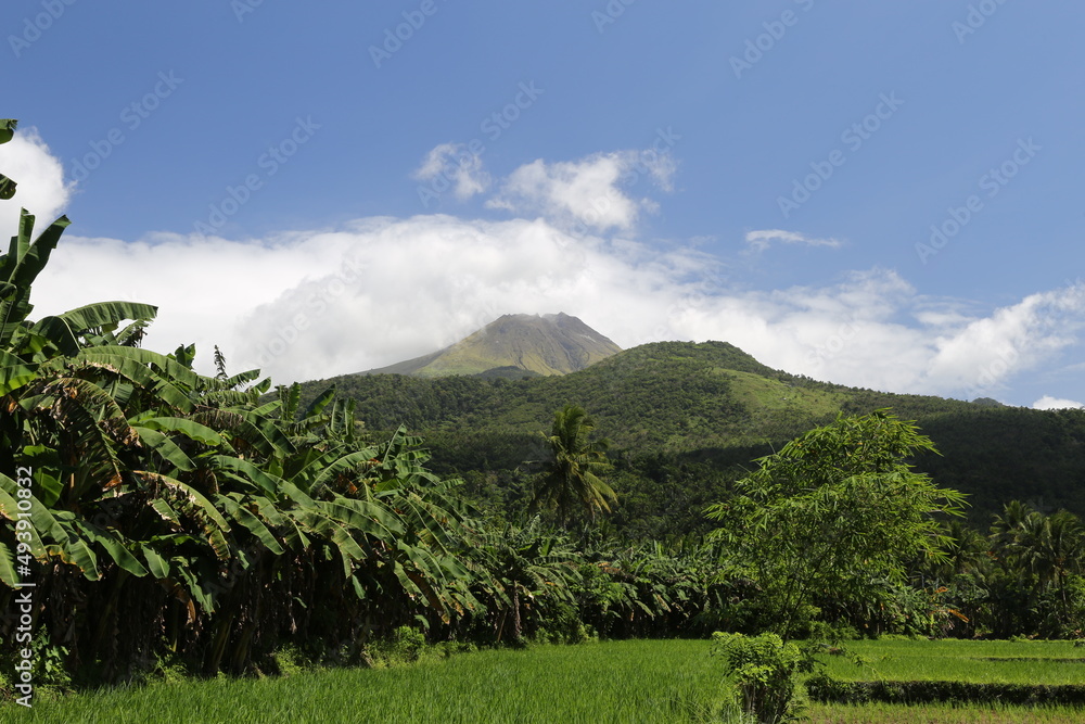 Vulkan Bulusan in der Provinz Sorsogon, Philippinen