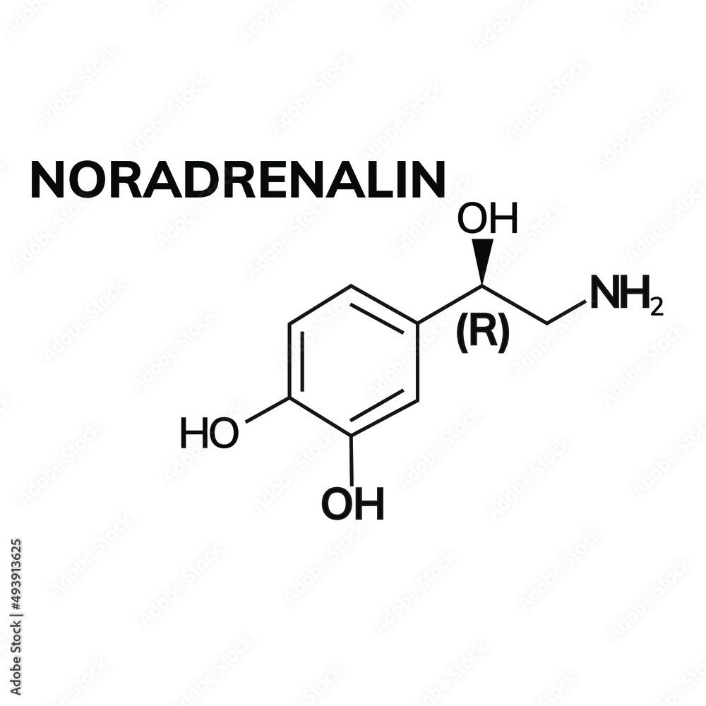 noradrenaline chemical formula noradrenaline chemical formula