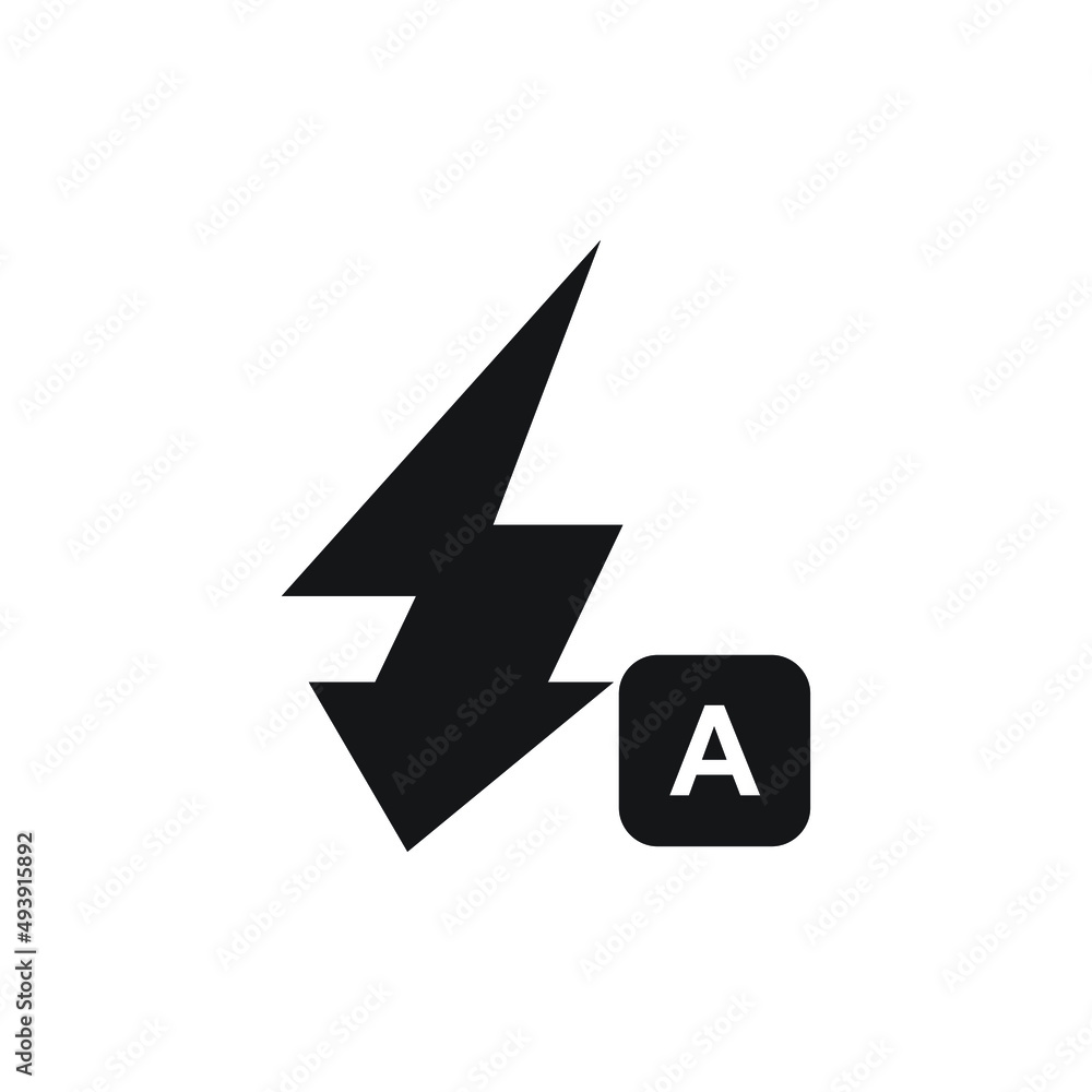 Auto flash icon design. vector illustration Auto flash icon design. vector illustration