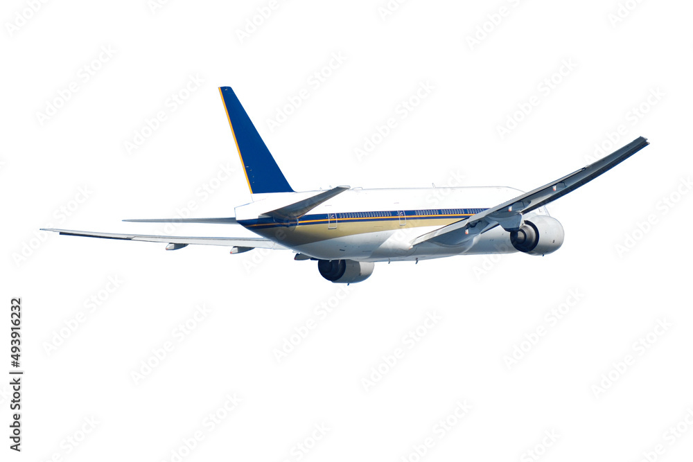 Jumbo plane isolated Jumbo plane isolated
