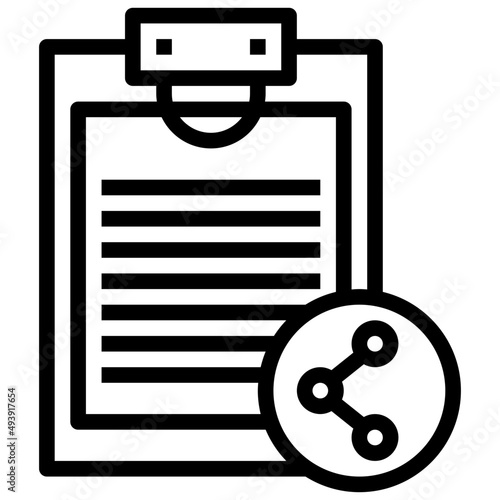 share line icon,linear,outline,graphic,illustration