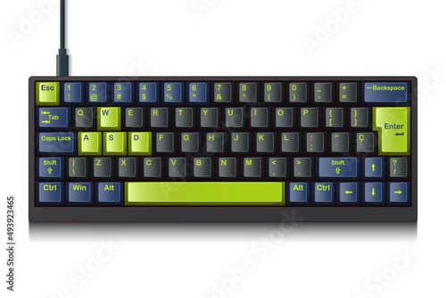 Custom Small Gaming Keyboard