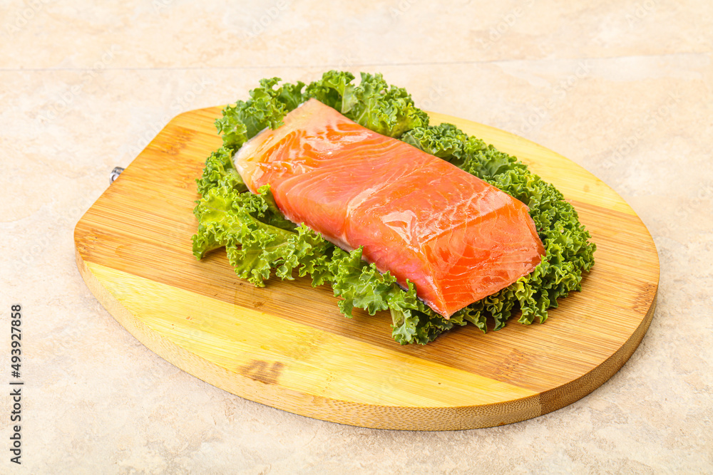 Salmon fillet slice for cooking Salmon fillet slice for cooking