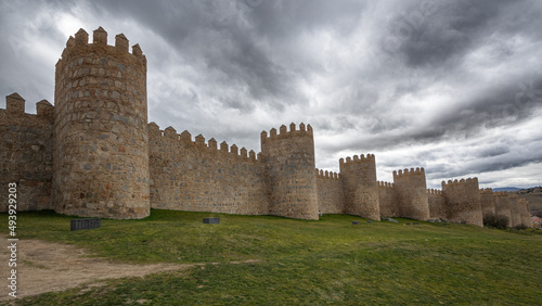 Avila (Spain) wall clasified as a World Heritage List