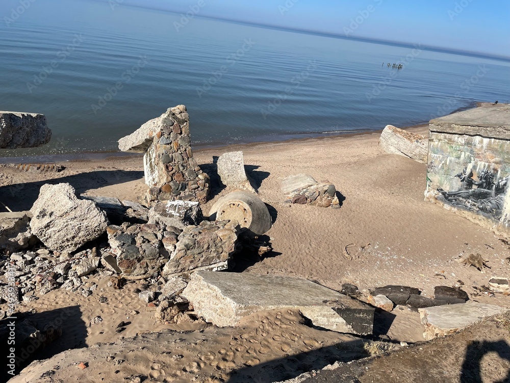 beach and rocks