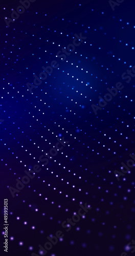Tech abstract background for smartphone of dots connections.