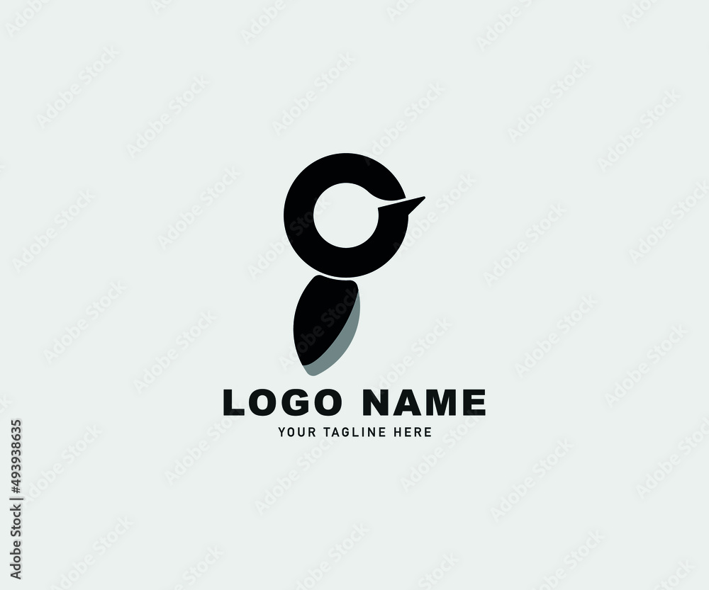 Find bird or chicken, illustration logo vector design Find bird or chicken, illustration logo vector design