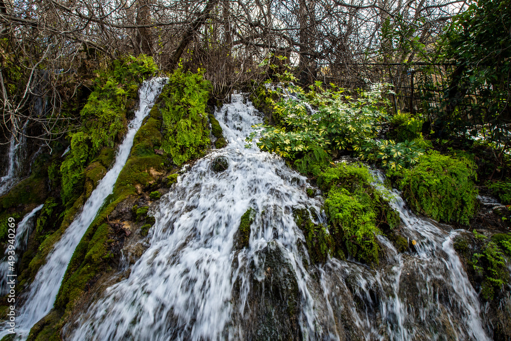 Harbiye Waterfall view in Antakya City of Turkey Harbiye Waterfall view in Antakya City of Turkey