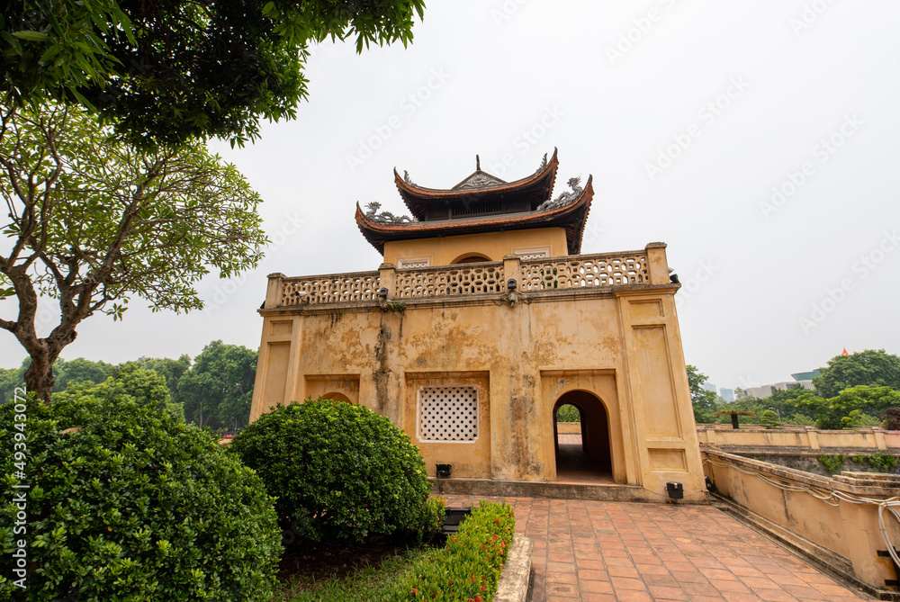 ベトナム　ハノイ市タンロン遺跡