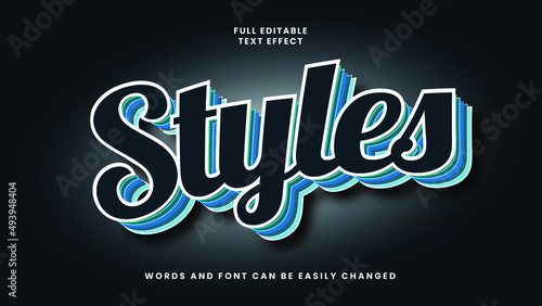Editable Text Effect 1