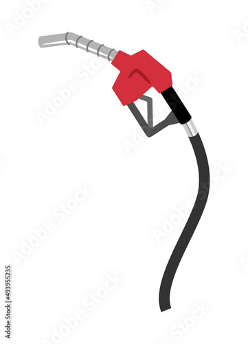 Gasoline refill nozzle