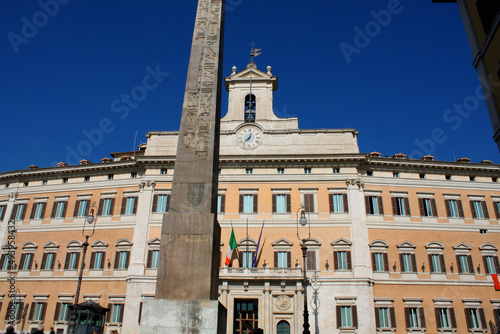 Palazzo Montecitorio is a palace in Rome and the seat of the Ita photo
