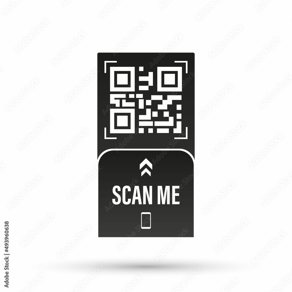 QR code for smartphone. Qr code for payment. QR code frame vector set. isolated vector illustration QR code for smartphone. Qr code for payment. QR code frame vector set. isolated vector illustration