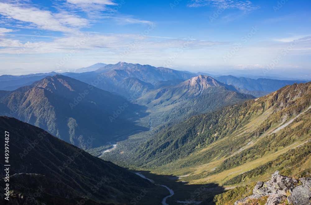 Fototapeta premium 北アルプスの入口 / 上高地〜涸沢〜穂高岳 / 2029092X