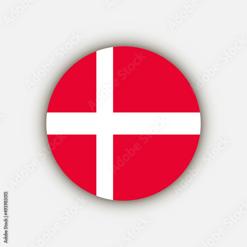 Free Download Country Denmark. Denmark flag. Vector illustration. - GFXLoad