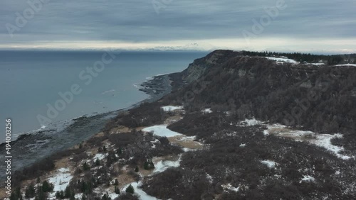 Mavic 3 5K footage of the Homer lookout. photo