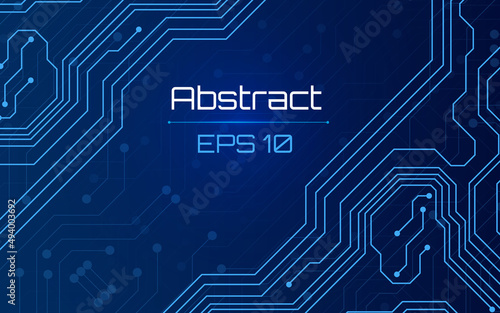 futuristic abstract background. Server, internet, speed. Futuristic tunnel HUD. Motion graphics for an abstract data center .vector illustrator,eps10,wireframe,blue background