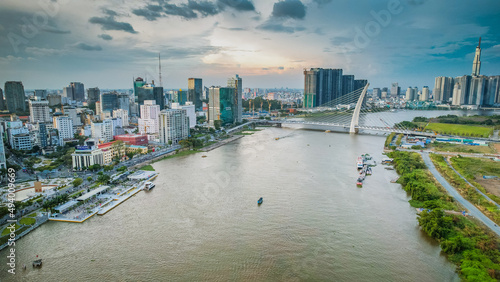 Ho Chi Minh City, commonly known by its previous name, Saigon is the largest and most populous city in Vietnam © Nguyen Duc Quang