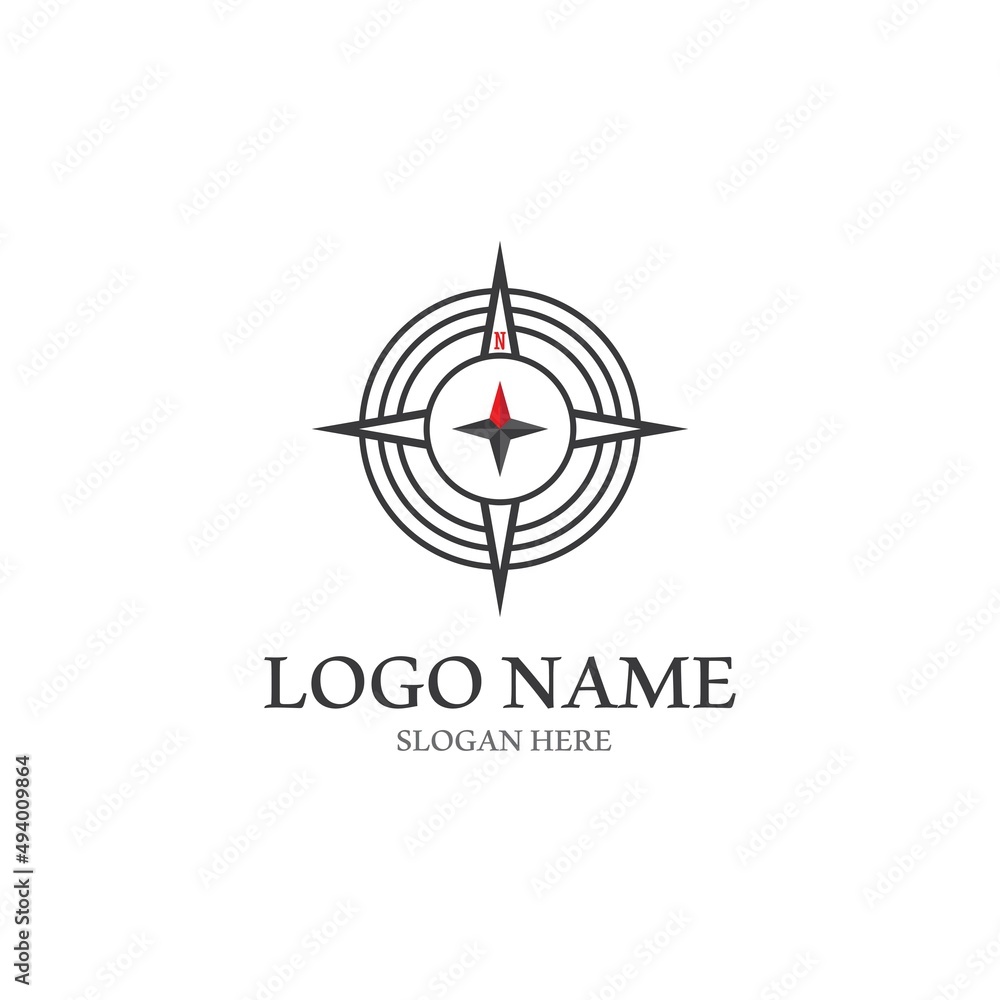 Compass Logo Template vector icon Compass Logo Template vector icon