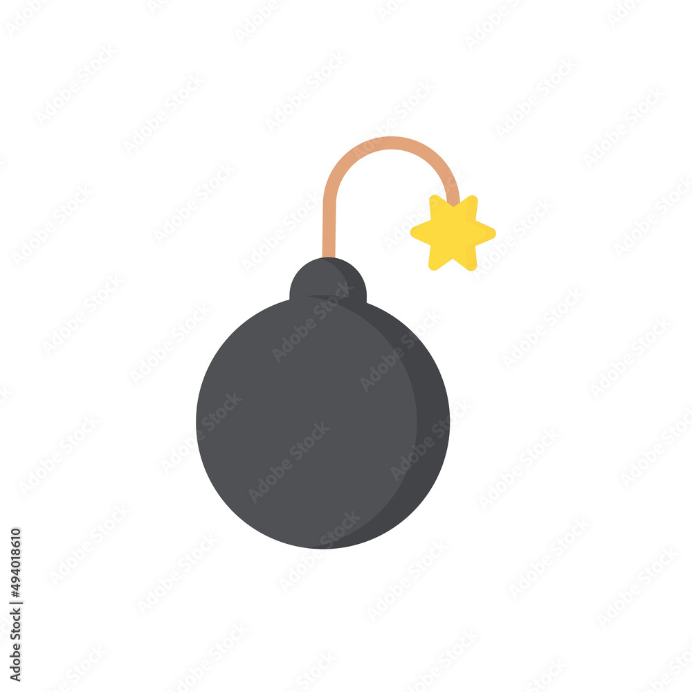 burning bomb icon burning bomb icon