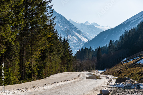 Blick auf den Stubaier Gletscher mit Wilder Freiger photo