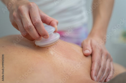 Massage cupping therapy