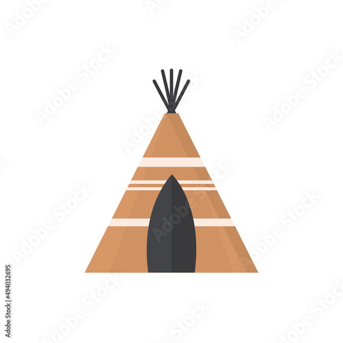 native teepee tent