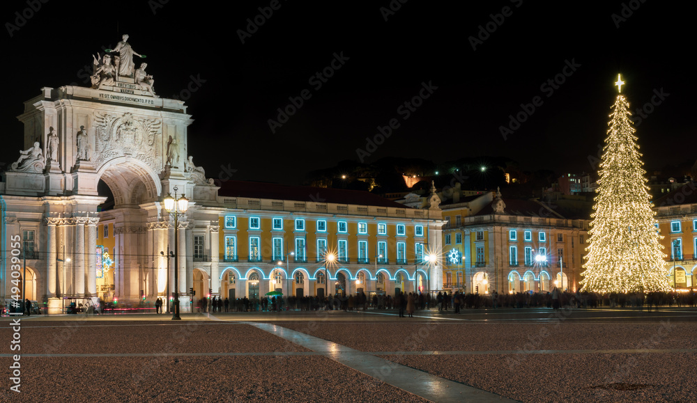 Naklejka premium Lisbon, Portugal - 27 November 2021