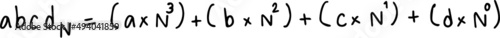 math formula handwriting