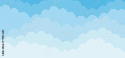 clouds in the sky illustration