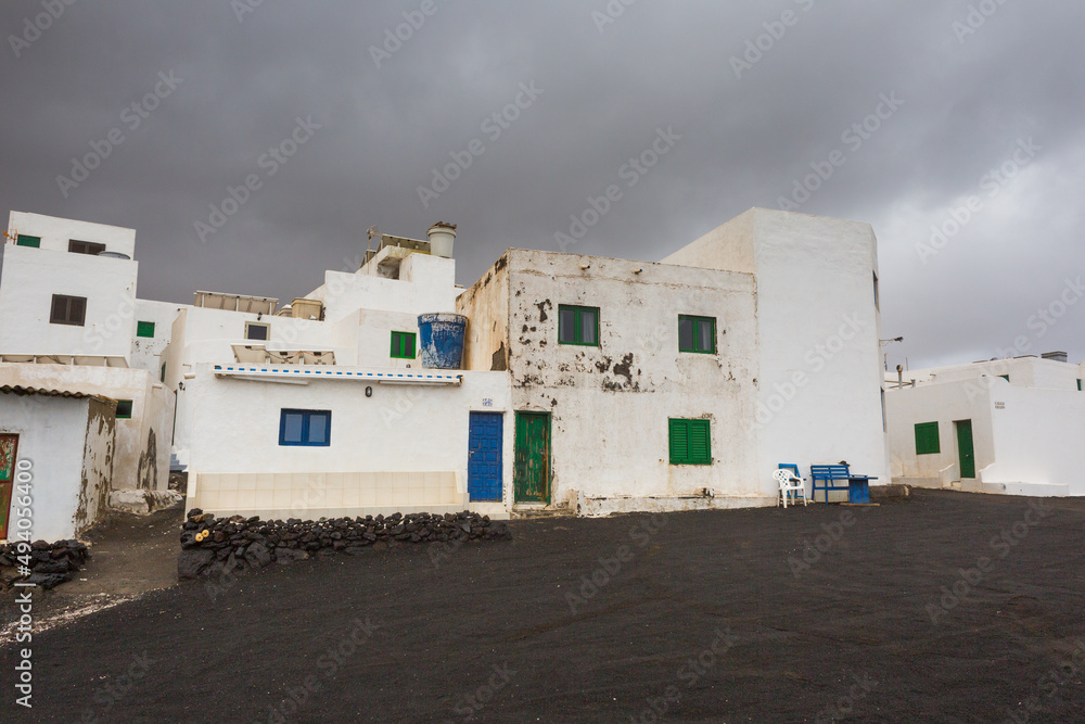 Tenesar small coast village Lanzarote Canary Islands Lost Village During the volcanic eruptions it just about survived but became completely cut off. In recent years it has become accesible and after Tenesar small coast village Lanzarote Canary Islands Lost Village During the volcanic eruptions it just about survived but became completely cut off. In recent years it has become accesible and after