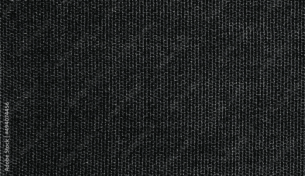 Vector fabric texture. Distressed texture of weaving fabric. Grunge background. Abstract halftone vector illustration. Overlay to create interesting effect and depth. Black isolated on white. EPS10. Vector fabric texture. Distressed texture of weaving fabric. Grunge background. Abstract halftone vector illustration. Overlay to create interesting effect and depth. Black isolated on white. EPS10.