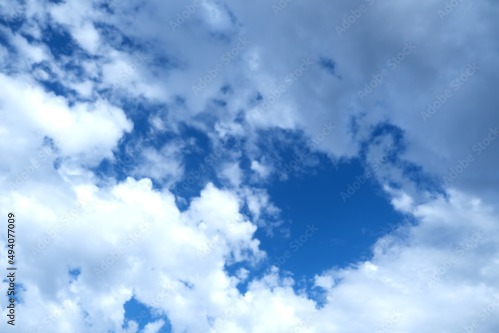 Fototapeta premium Cloud beautiful images, in the sky.