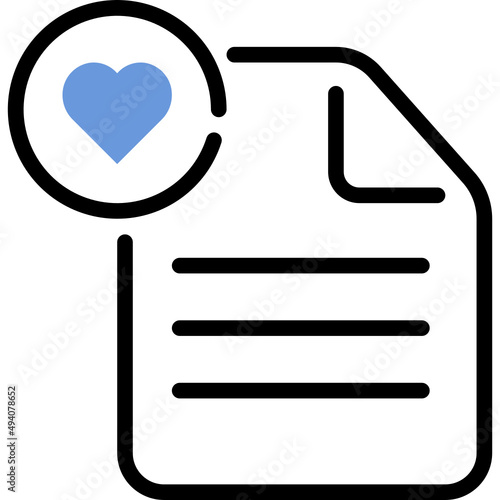 favourite file icon