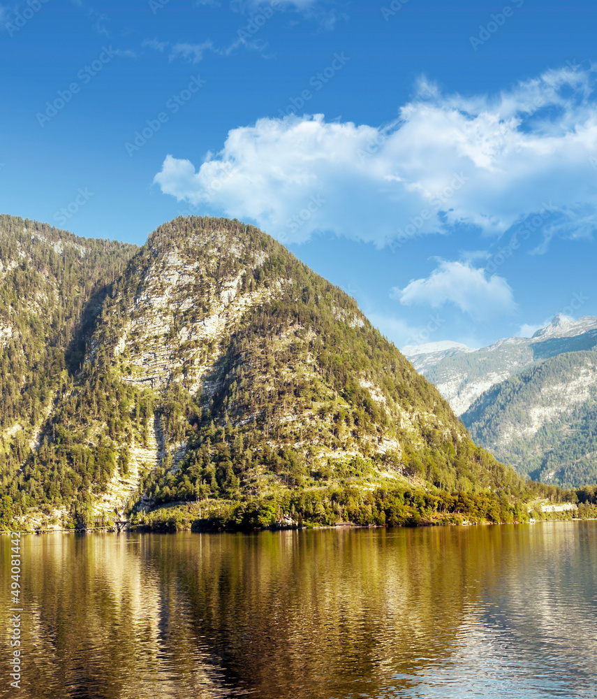 Lake in the European Alps