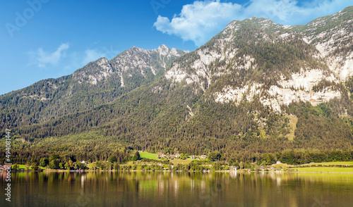 Fototapeta Naklejka Na Ścianę i Meble -  Lake in the European Alps