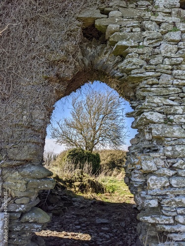 Photography Killelan fortified church graveyard, early medieval Ireland